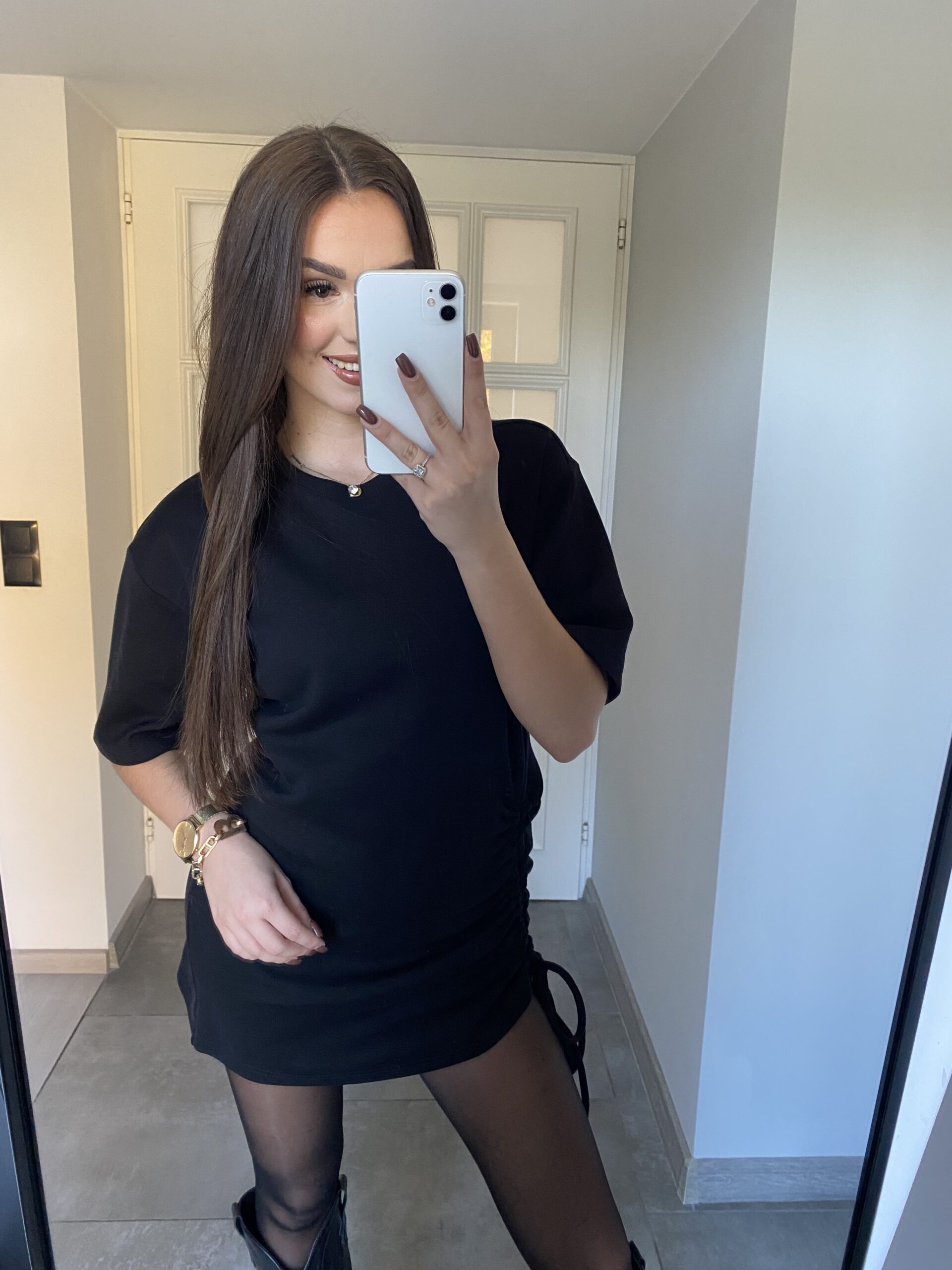 TUNIKA CZARNA HAZEL - obrazek 3