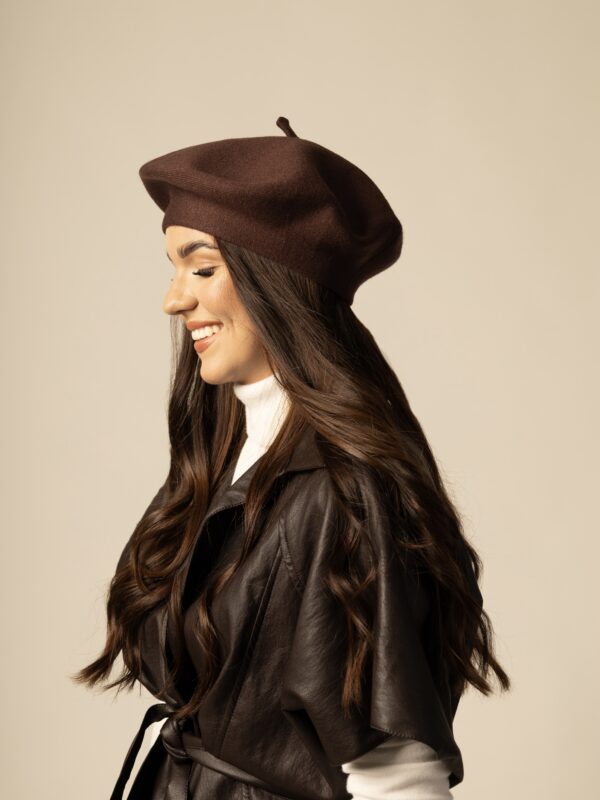 BERET BRĄZOWY FRANCE